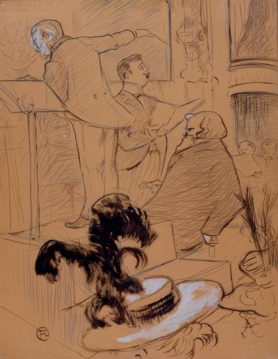 The Great Concerts of the Opera by Henri de Toulouse Lautrec