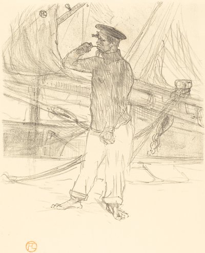 The Smoked Herring by Henri de Toulouse Lautrec