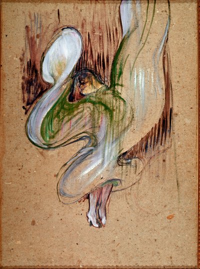 Loie Fuller at the Folies-Bergeres by Henri de Toulouse Lautrec
