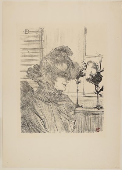 Madame Le Margoin, Milliner by Henri de Toulouse Lautrec