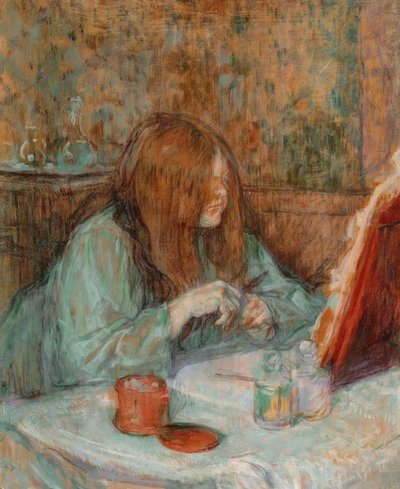 Madame Poupoule at her Toilette by Henri de Toulouse Lautrec