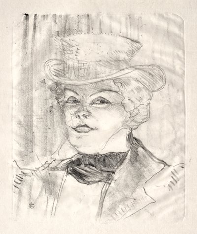 Madame Réjane by Henri de Toulouse Lautrec