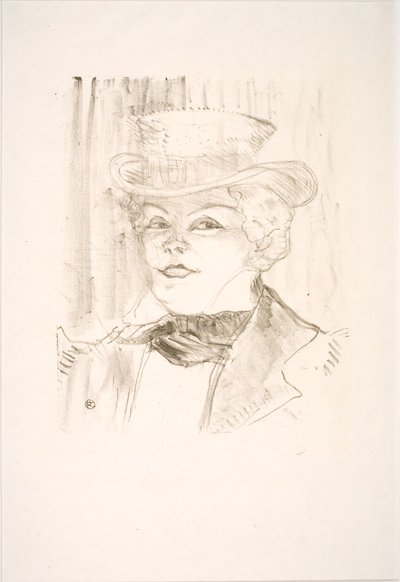 Madame Réjane by Henri de Toulouse Lautrec