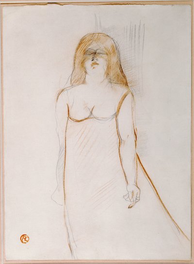 Mademoiselle Cocyte by Henri de Toulouse Lautrec
