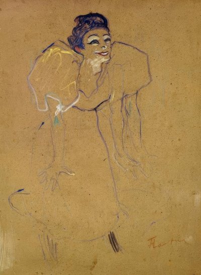 Mademoiselle Polaire by Henri de Toulouse Lautrec