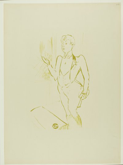 Mary Hamilton, from Le Café-Concert by Henri de Toulouse Lautrec