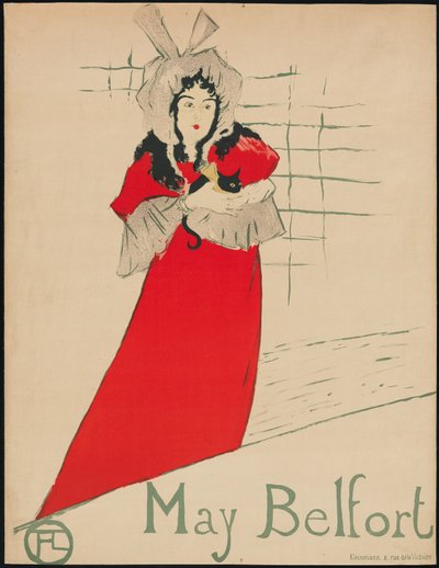 May Belfort by Henri de Toulouse Lautrec