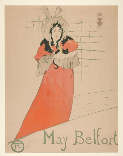 May Belfort by Henri de Toulouse Lautrec