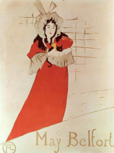 May Belfort by Henri de Toulouse Lautrec