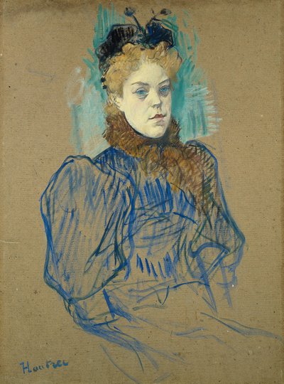 May Milton by Henri de Toulouse Lautrec