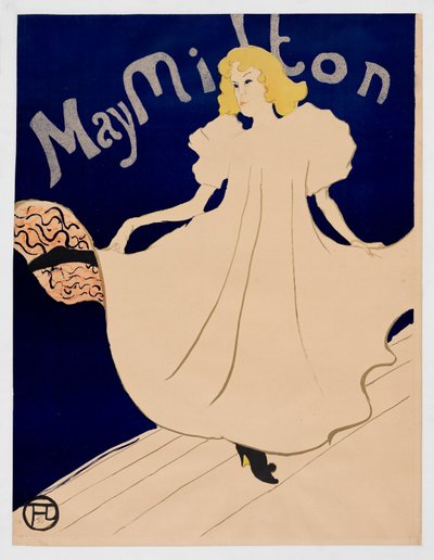 May Milton by Henri de Toulouse Lautrec