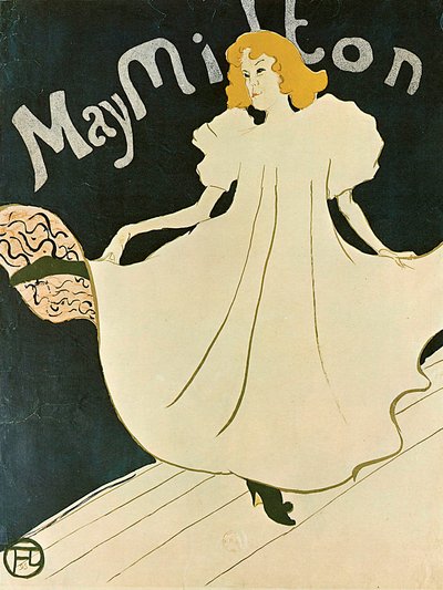 May Milton by Henri de Toulouse Lautrec