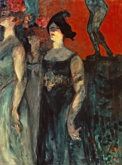 Messalina Between Two Extras by Henri de Toulouse Lautrec