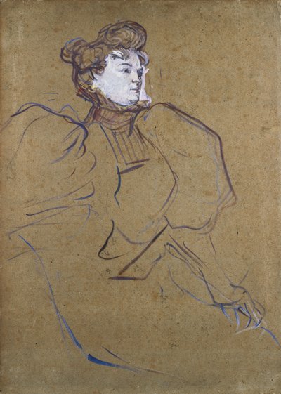 Misia Natanson by Henri de Toulouse Lautrec