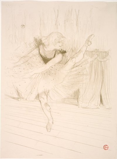 Miss Ida Heath, English Dancer by Henri de Toulouse Lautrec