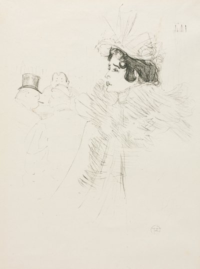 Miss May Belfort, 1895 by Henri de Toulouse Lautrec