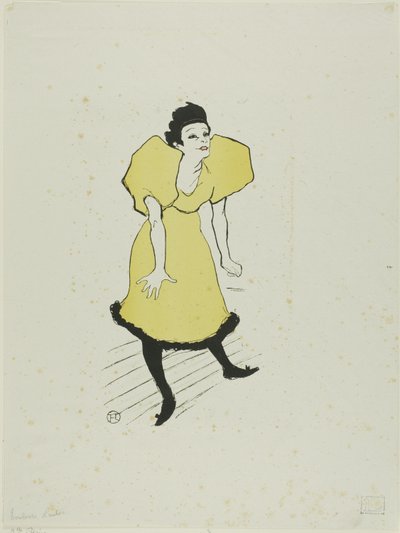 Miss Polaire by Henri de Toulouse Lautrec