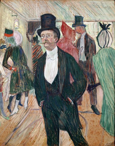 Monsieur Fourcade by Henri de Toulouse Lautrec