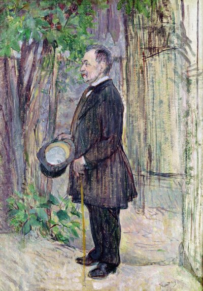 Monsieur Henry Dihau by Henri de Toulouse Lautrec