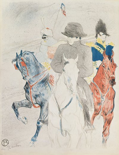 Napoleon Riding by Henri de Toulouse Lautrec