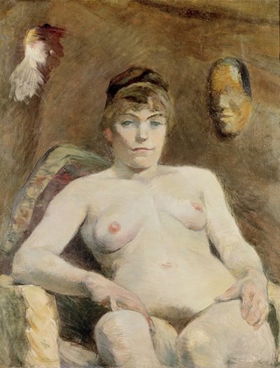 Nude Woman by Henri de Toulouse Lautrec