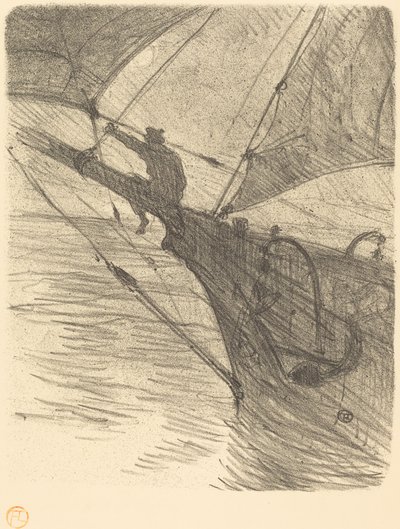 Oceano Nox by Henri de Toulouse Lautrec