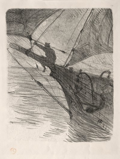 Oceano Nox by Henri de Toulouse Lautrec