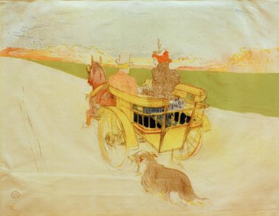 Country Outing by Henri de Toulouse Lautrec