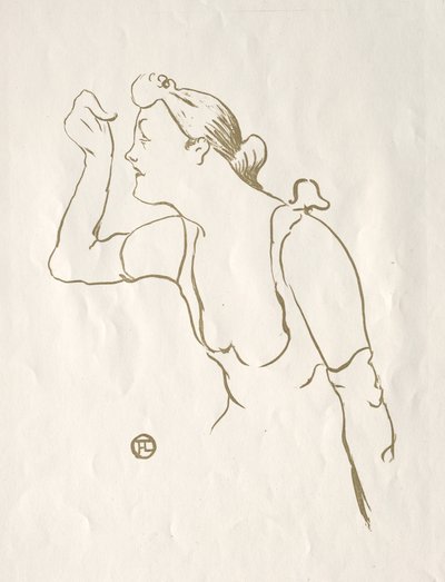 Paula Brébion by Henri de Toulouse Lautrec