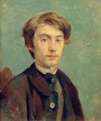 Portrait of Émile Bernard by Henri de Toulouse Lautrec