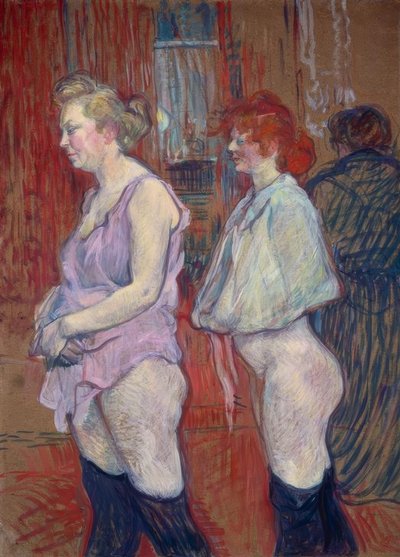 Rue des Moulins by Henri de Toulouse Lautrec