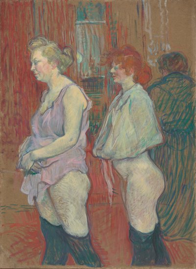 Rue des Moulins, 1894 by Henri de Toulouse Lautrec