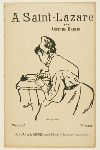 At Saint-Lazare by Henri de Toulouse Lautrec
