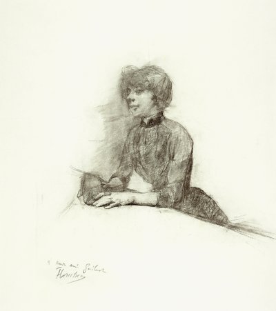Seated Woman by Henri de Toulouse Lautrec