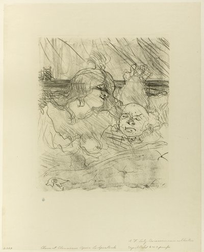 Seduction by Henri de Toulouse Lautrec