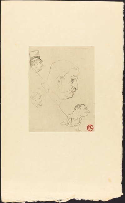 Sketch by Henri de Toulouse Lautrec