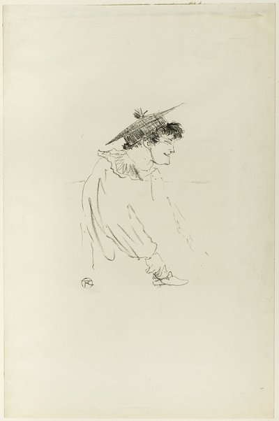 Small English Girl (Miss Dolly) by Henri de Toulouse Lautrec