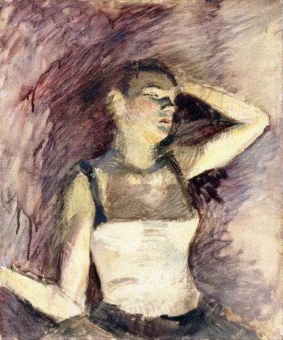 Study of a Dancer by Henri de Toulouse Lautrec