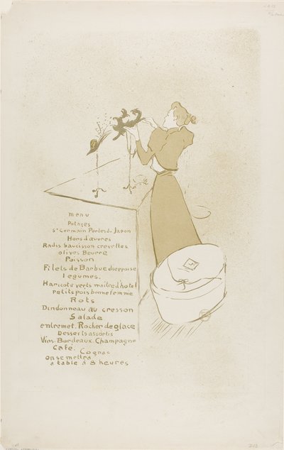 The Milliner, Renée Vert by Henri de Toulouse Lautrec