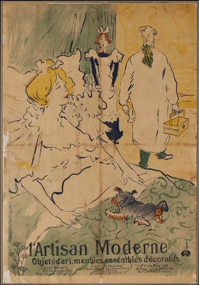 The Modern Artisan by Henri de Toulouse Lautrec