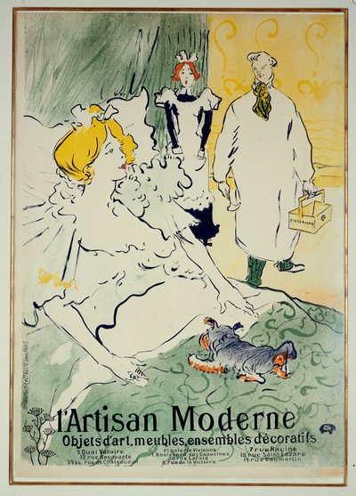 The Modern Artisan by Henri de Toulouse Lautrec