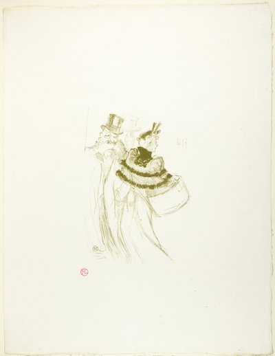 The Old Gentlemen by Henri de Toulouse Lautrec