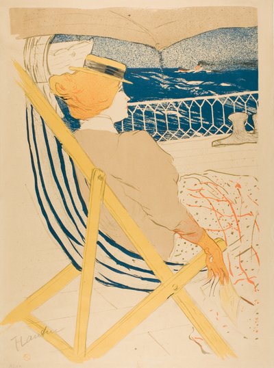 The Passenger in Cabin 54—Cruise by Henri de Toulouse Lautrec