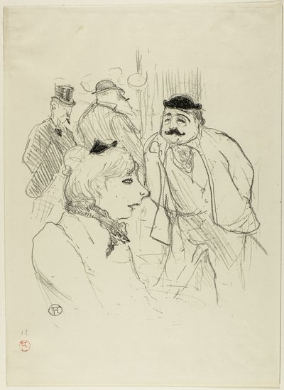 The Stalk—Moulin Rouge by Henri de Toulouse Lautrec