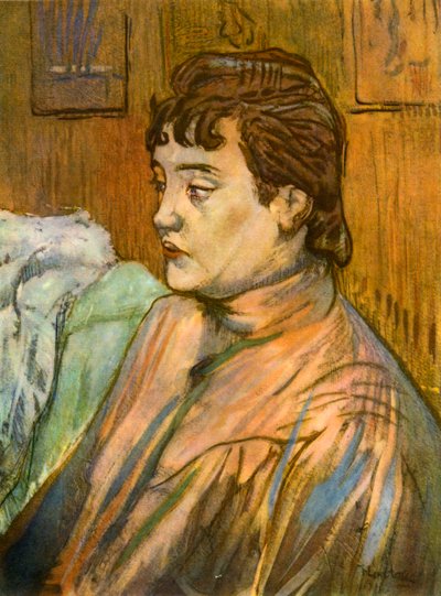 The Streetwalker by Henri de Toulouse Lautrec