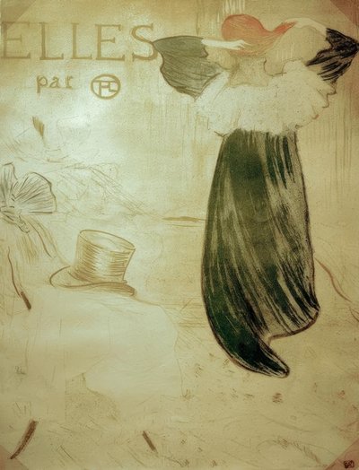 Title of the Series Elles by Henri de Toulouse Lautrec