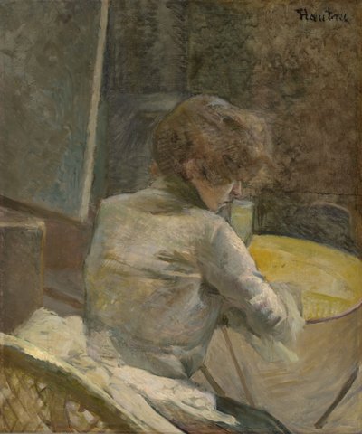 Waiting by Henri de Toulouse Lautrec