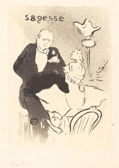Wisdom by Henri de Toulouse Lautrec