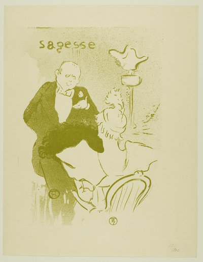 Wisdom by Henri de Toulouse Lautrec