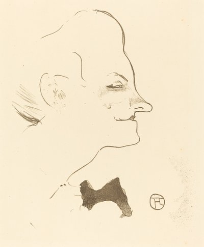 Yvette Guilbert by Henri de Toulouse Lautrec